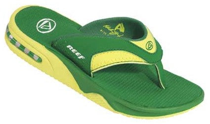 Kids Reef Fanning Sandal - Kids Fanning in Green