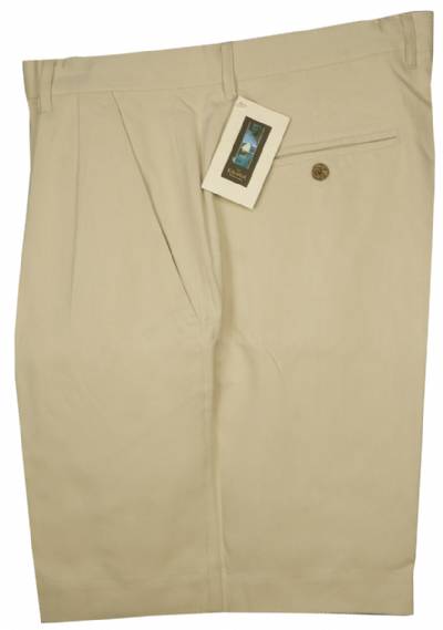 Kahala M630 Silk Tencel Shorts in Stone