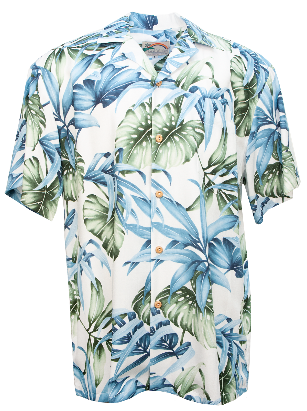 Rainforest Mens Shirt in White