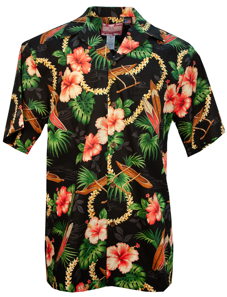 RJC Kalaheo Mens Shirts in Cotton and Rayon Designs Paradise Clothing Co