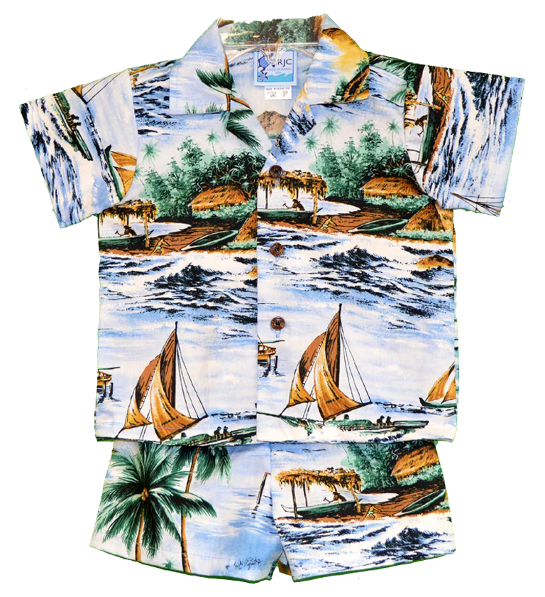 Boy’s 2 Piece Pineapples Cabana Set