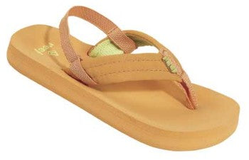 Kids Reef Sandal - Lil Ahi in Orange