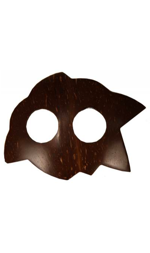 Coconut Shell Sarong Tie Dolphin Fish